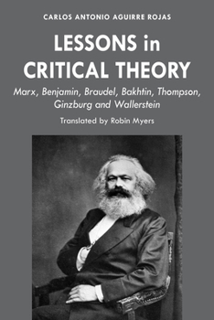 Hardcover Lessons in Critical Theory: Marx, Benjamin, Braudel, Bakhtin, Thompson, Ginzburg and Wallerstein Book
