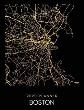 Paperback 2020 Planner Boston: Weekly - Dated With To Do Notes And Inspirational Quotes - Boston - Massachusetts Book