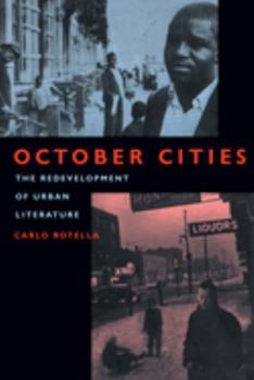 Paperback October Cities: The Redevelopment of Urban Literature Book