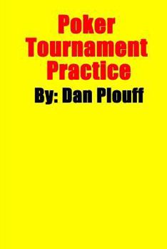 Paperback Poker Tournament Practice Book