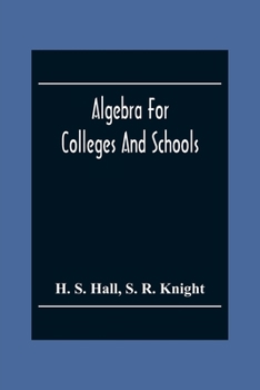 Paperback Algebra For Colleges And Schools Book