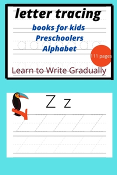 Paperback letter tracing books for kids: Alphabet Handwriting with Pen Control for kids Ages 3-5, activity book