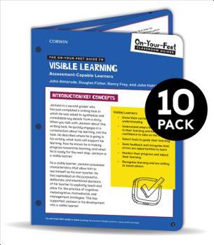 Hardcover Bundle: Almarode: The On-Your-Feet Guide to Visible Learning: Assessment-Capable Learners: 10 Pack Book