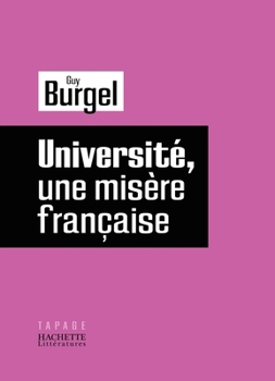 Paperback Universite, Une Misere Francaise [French] Book