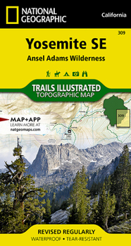 Loose Leaf Yosemite Se: Ansel Adams Wilderness Map Book