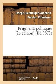 Paperback Fragments Politiques (2e Édition) [French] Book