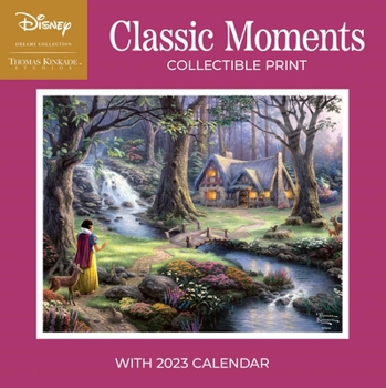 Calendar Disney Dreams Collection by Thomas Kinkade Studios: 2023 Collectible Print with: Classic Moments Book