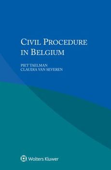 Paperback Civil Procedure in Belgium Book