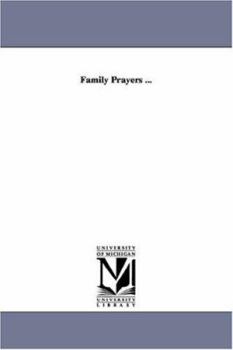 Paperback Family Prayers ... Book