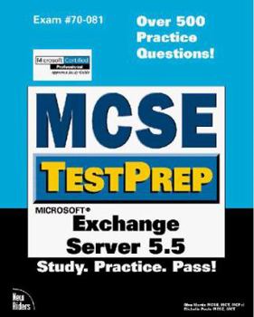 Paperback MCSE Testprep Exchange Server 5.5 Book