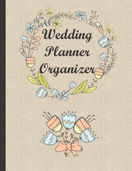 Paperback Wedding Planner Organizer Book