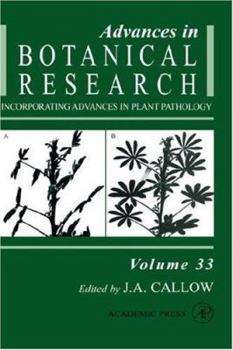Hardcover Advances in Botanical Research: Volume 33 Book