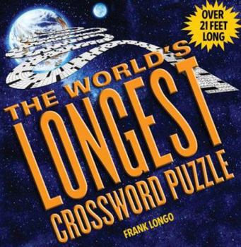 Hardcover The World's Longest Crossword Puzzle Book