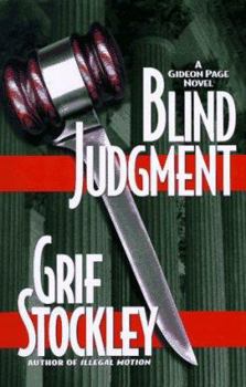 Hardcover Blind Judgment: A Gideon Page Novel Book