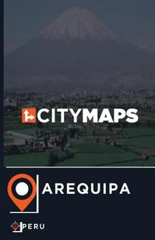 Paperback City Maps Arequipa Peru Book