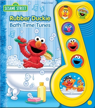 Board book Sesame Street: Rubber Duckie Bath Time Tunes Sound Book [With Battery] Book