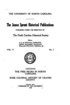 The Free Negro in North Carolina