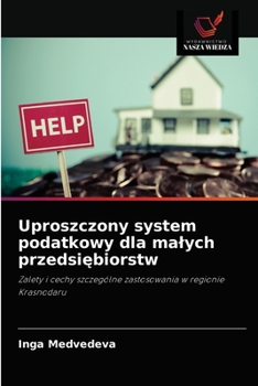 Paperback Uproszczony system podatkowy dla malych przedsiębiorstw [Polish] Book