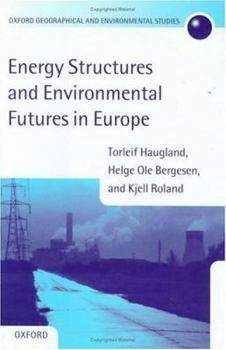 Hardcover Energy Structures and Environmental Futures Book