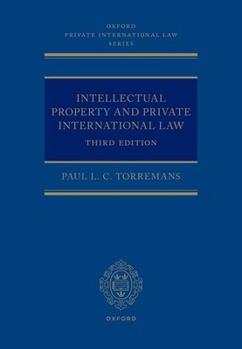 Hardcover Intellectual Property and Private International Law Book