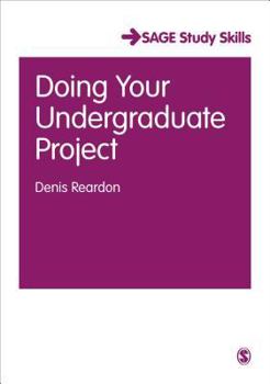 Paperback Doing Your Undergraduate Project Book