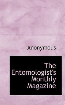 Paperback The Entomologist's Monthly Magazine Book