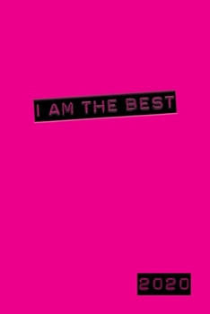 Paperback I Am The Best 2020: Weekly + Monthly Planner - Motivational Quote - 6x9 in - 2020 Calendar Organizer with Bonus Dotted Grid Pages + Inspir Book