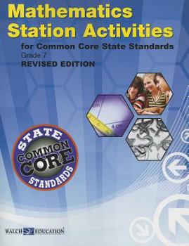 Paperback Ccss Station Activities for Grade 7, Revised Edition Book