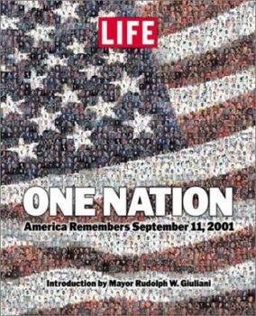 Hardcover One Nation: America Remembers September 11, 2001 Book