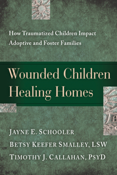 Paperback Wounded Children, Healing Homes: How Traumatized Children Impact Adoptive and Foster Families Book