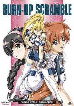 DVD Burn Up Scramble V0: A-Angels Attack Book