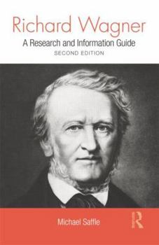 Paperback Richard Wagner: A Research and Information Guide Book