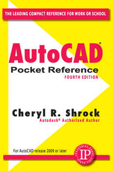 Paperback AutoCAD Pocket Reference Book