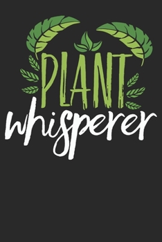 Paperback Gift Notebook: Plants Garden Dot Grid 6x9 120 Pages Book