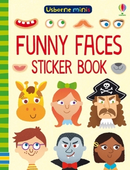 Paperback Funny Faces Sticker Book