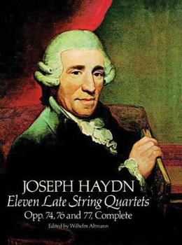 Paperback Eleven Late String Quartets, Opp. 74, 76 and 77, Complete Book