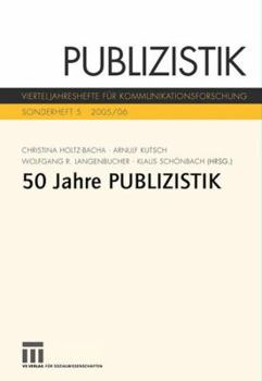 Paperback Fünfzig Jahre Publizistik [German] Book