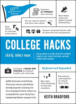 Paperback College Hacks: Updated and Expanded: 10th Anniversary Edition Book