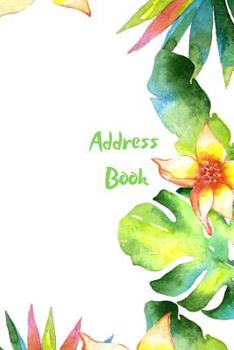Address Book: A to Z address book to record and organise all your contacts. Never loose friends contact details again. Keep organised. Tropical leaves design
