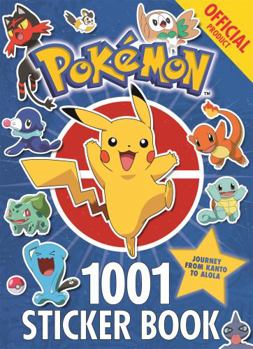 Paperback The Official Pokémon 1001 Sticker Book
