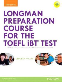 Paperback Longman Preparation Course for the Toefl(r) IBT Test, with Mylab English and Online Access to MP3 Files and Online Answer Key Book