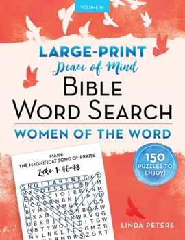 Paperback Peace of Mind Bible Word Search Women of the Word Book