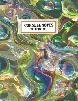 Cornell Notes Notebook: Pretty  color cover Cornell Note Paper Notebook. Cute Girly Large College Ruled Medium Lined Journal Note Taking System for ... pages large(8.5x11)inches