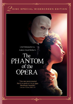 DVD Andrew Lloyd Webber's The Phantom of the Opera Book