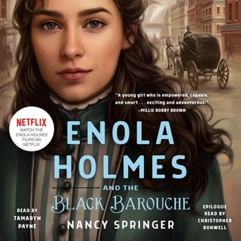 Audio CD Enola Holmes and the Black Barouche Book