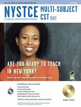 Paperback Nystce Multi-Subject Cst (002), Testware Edition: New York State Teacher Certification Examinations [With CDROM] Book