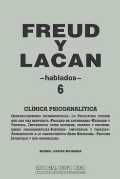 Paperback Freud Y Lacan: clínica psicoanalítica 6 hablados [Spanish] Book