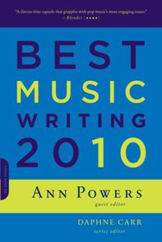 Paperback Best Music Writing Book