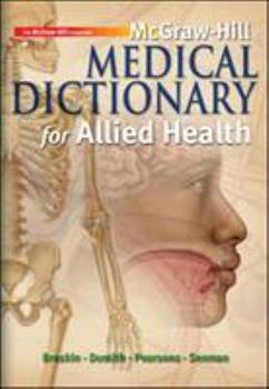 Paperback McGraw-Hill Medical Dictionary for Allied Health W/ Student CD-ROM [With CDROM] Book