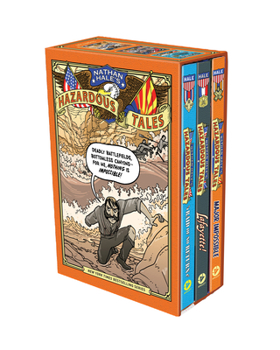 Hardcover Nathan Hale's Hazardous Tales Third 3-Book Box Set Book